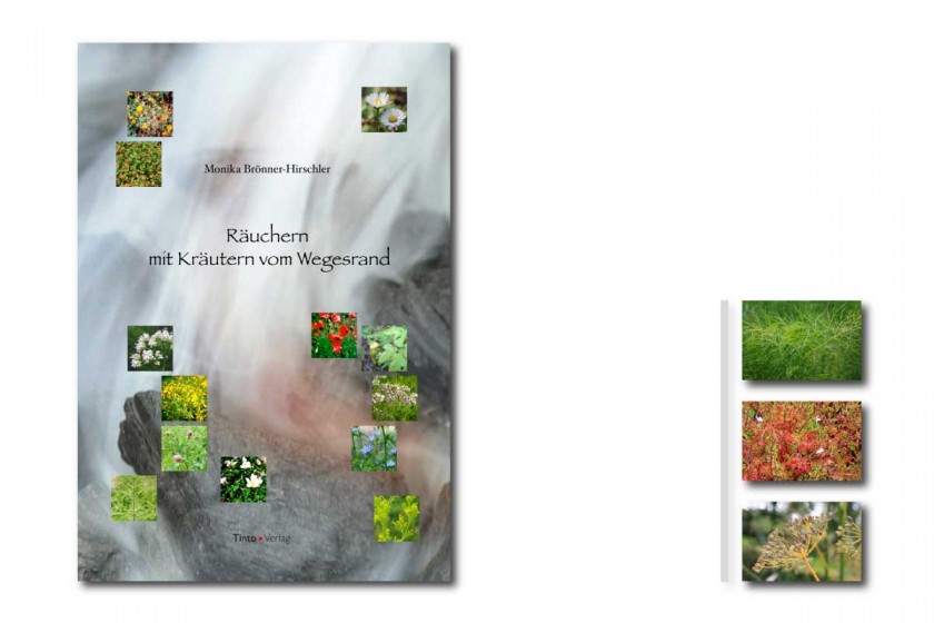 Buchcover „Räuchern mit Kräutern vom Wegesrand“ von Monika Brönner-Hirschler