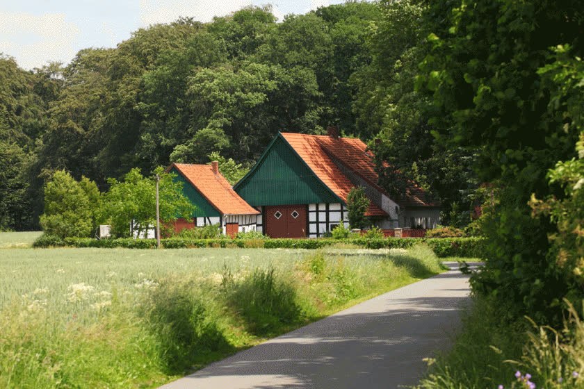 Ländliche Idylle im Osnabrücker Land